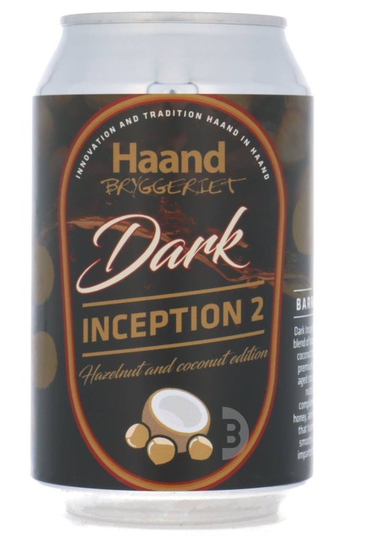 HaandBryggeriet - Dark Inception #2 Hazelnut and Coconut Edition